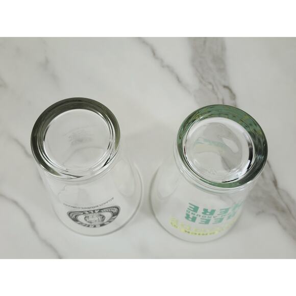 Red Brick Ale Blonde German Styler Lager Pint Beer Clear Glass 16oz Drinkware x2 - Picture 12 of 13